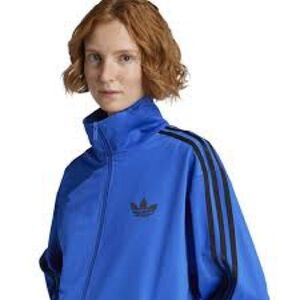 Adicolor Women Royal Blue Classics Firebird Track Jacket with Black Three-Stripe